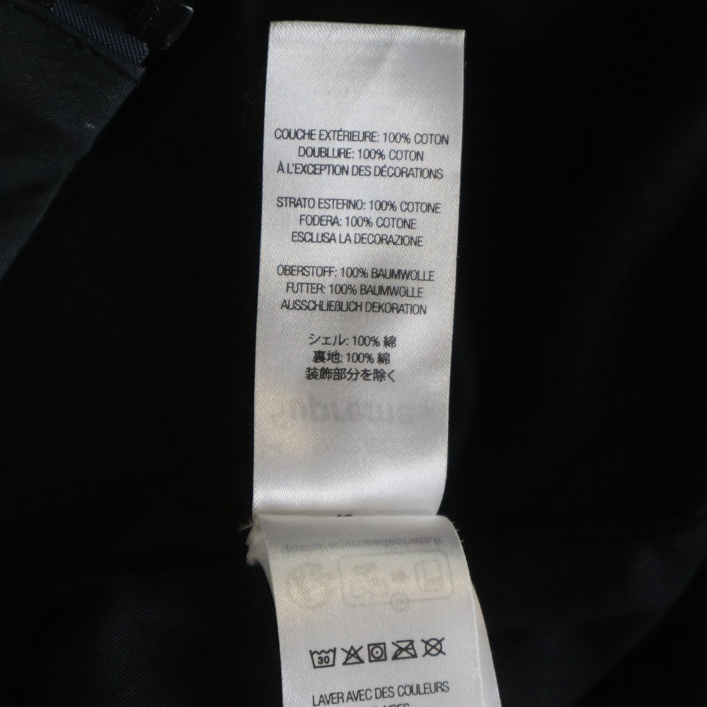 SUPREME(シュプリーム) 23AW High Density Cotton Field Jacket ハイ デンシティ コットン フィールド ジップアップ ジャケット ブラック