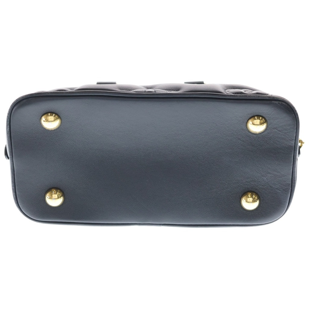 LOUIS VUITTON(ルイヴィトン) アルマ ソフトBB バブルグラム モノグラム レザー 2WAY ハンド ショルダーバッグ ゴールド金具 ブラック M59793 レディース