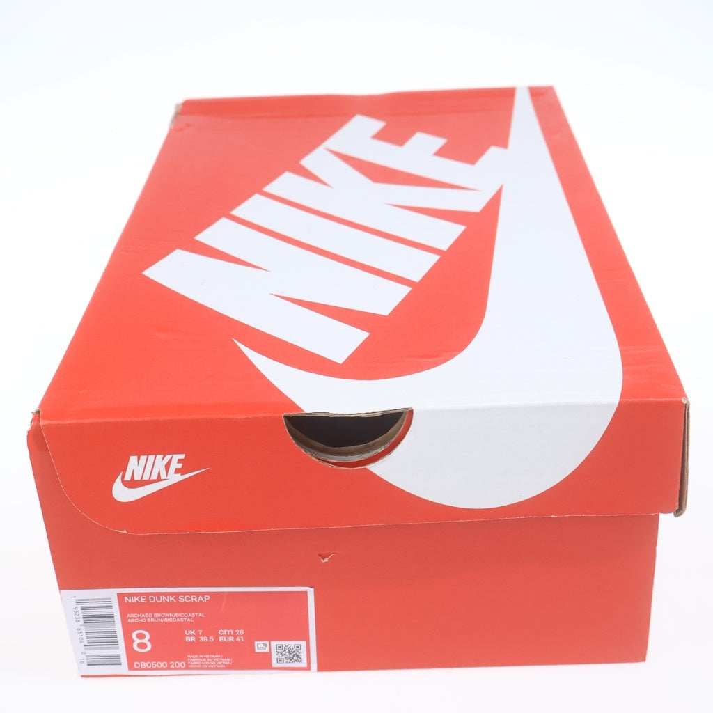 NIKE(ナイキ) DUNK LOW SCRAP ARCHEO ダンク スクラップ アーキオロ ローカットスニーカー ブラウン US8/26cm DB0500-200