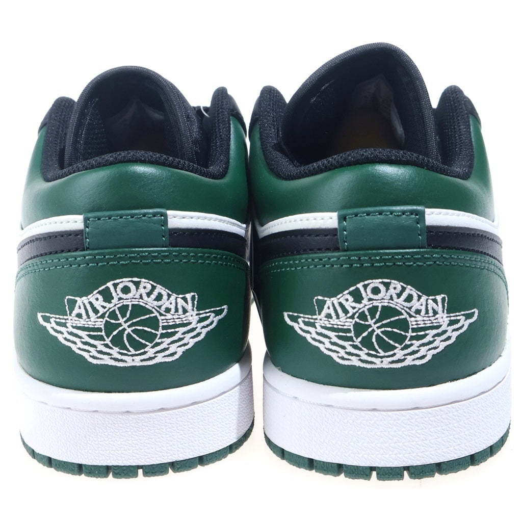 NIKE(ナイキ) AIR JORDAN 1 LOW GREEN TOE エアジョーダン 1 ローカットスニーカー グリーン/ブラック US8/26cm 553558-371