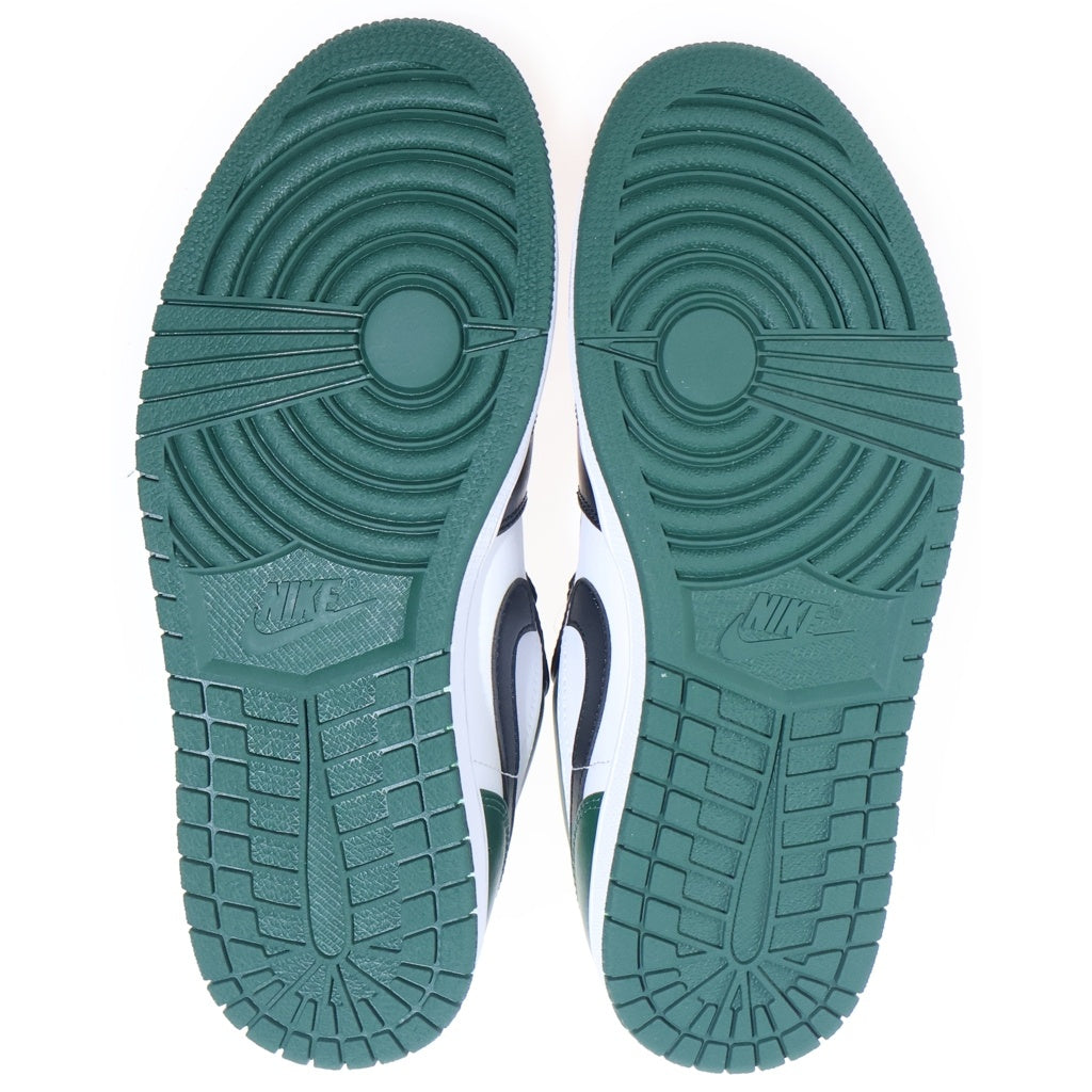NIKE(ナイキ) AIR JORDAN 1 LOW GREEN TOE エアジョーダン 1 ローカットスニーカー グリーン/ブラック US8/26cm 553558-371