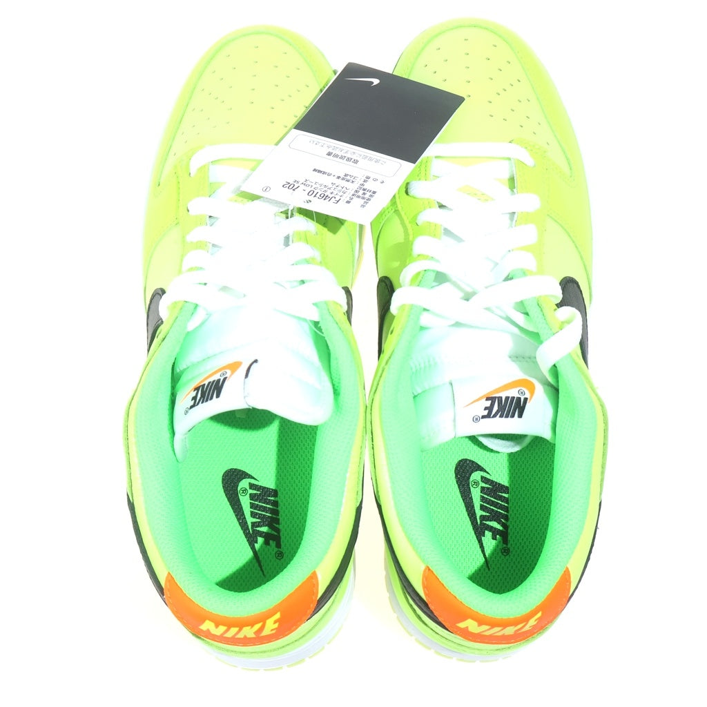 NIKE(ナイキ) DUNK LOW SE GLOW IN THE DARK VOLT ダンク グロウインザダーク ボルト ローカットスニーカー イエロー US8/26cm FJ4610-702
