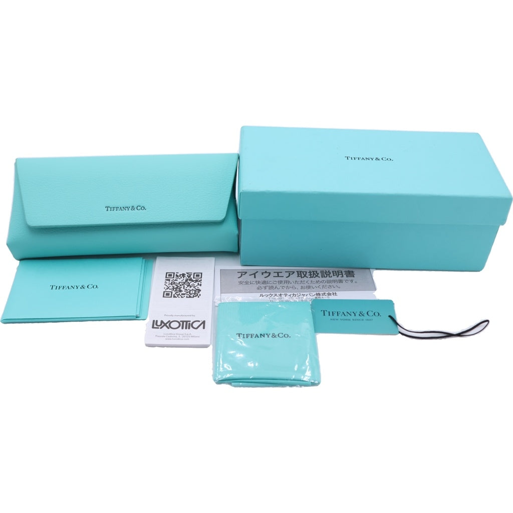 TIFFANY & Co.(ティファニー) サングラス ブラック×ブルー TF4156-F アイウェア レディース