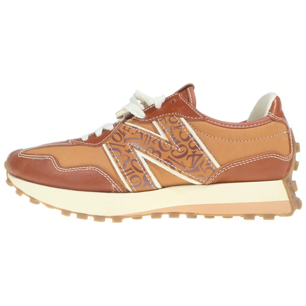 New Balance(ニューバランス) MS327FMC ×Frank Muller フランクミュラー レザー ローカットスニーカー ブラウン #US10.5/28.5cm