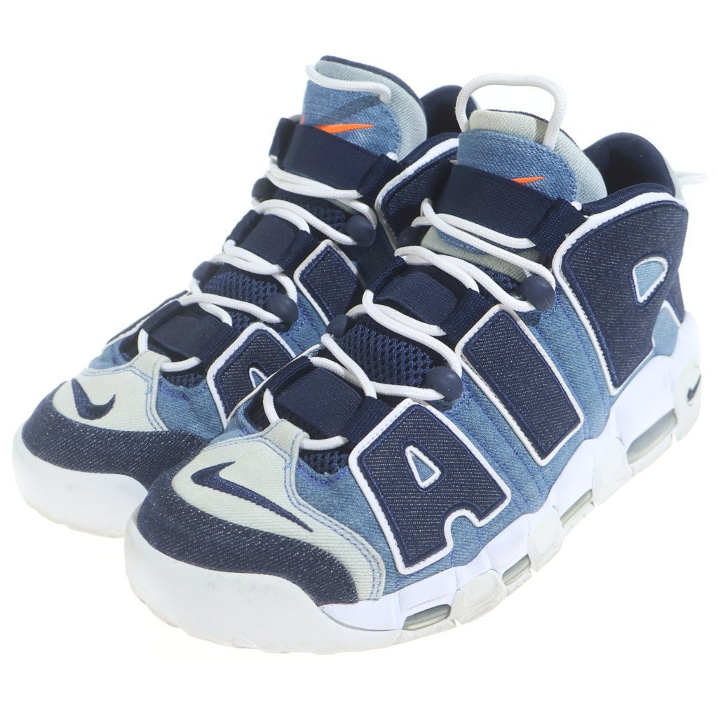 NIKE(ナイキ) AIR MORE UPTEMPO DENIM CJ6125-100 エアモア アップテンポ デニム ハイカットスニーカー ブルー US10/28cm