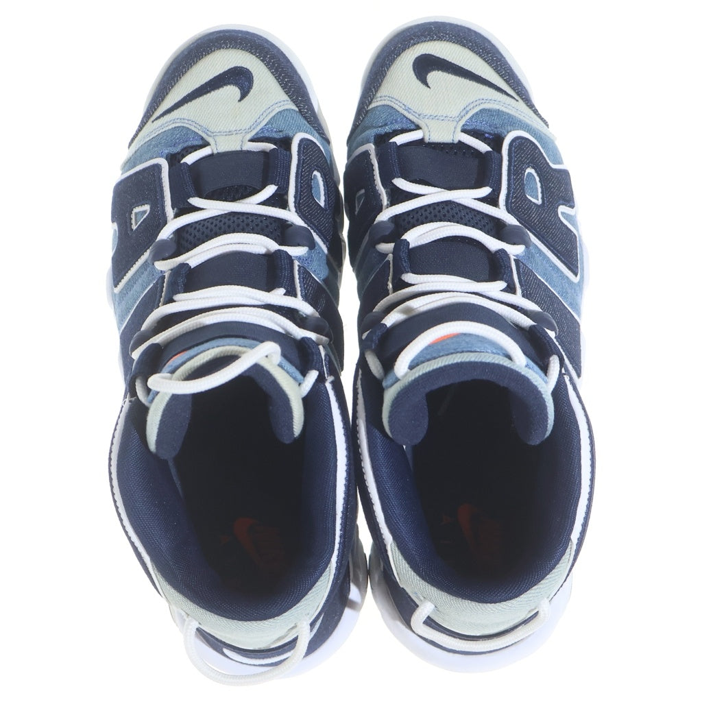NIKE(ナイキ) AIR MORE UPTEMPO DENIM CJ6125-100 エアモア アップテンポ デニム ハイカットスニーカー ブルー US10/28cm