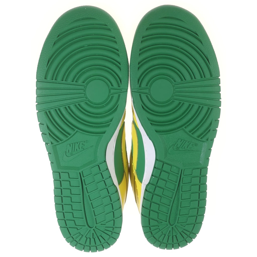 NIKE(ナイキ) DUNK LOW REVERSE BRAZIL DV0833-300 ダンク リバース ブラジル ローカットスニーカー グリーン/イエロー #US10/29cm