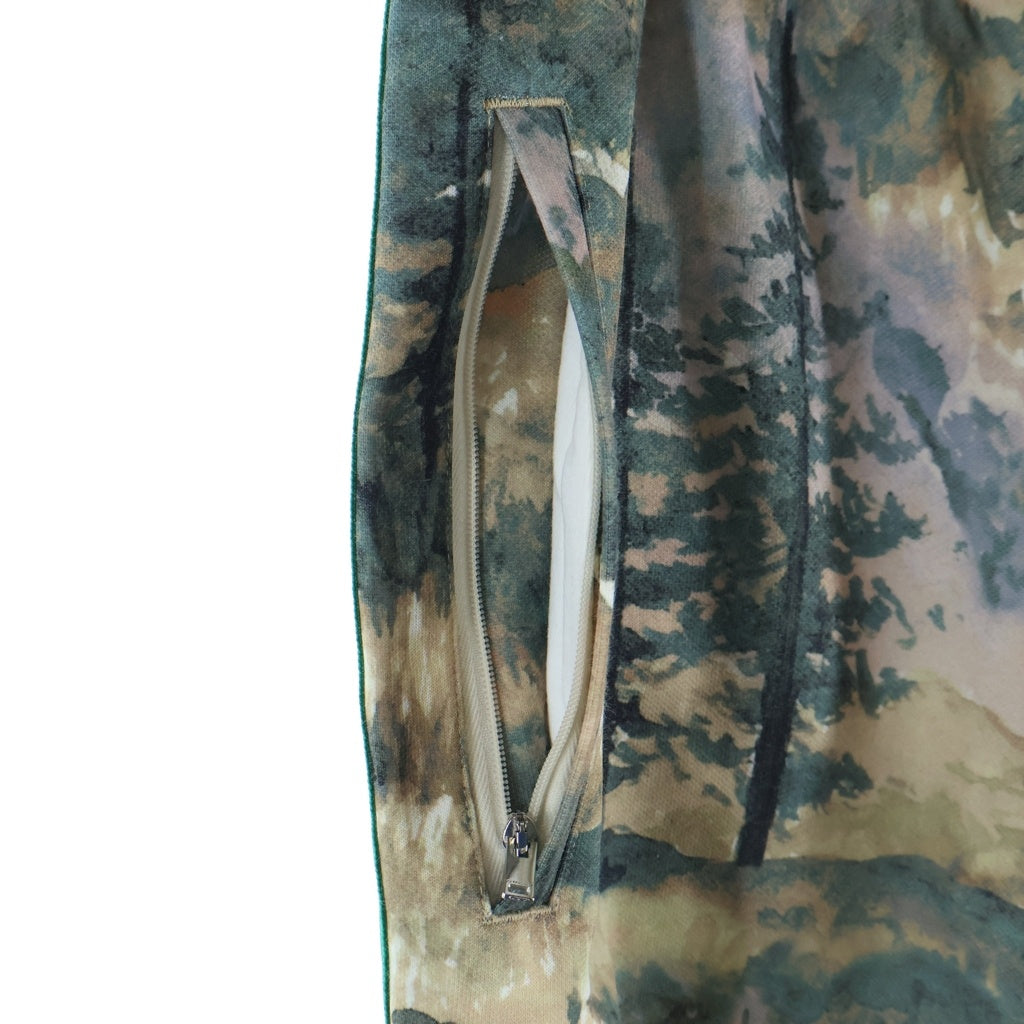 GUCCI(グッチ) ×THE NORTH FACE ノースフェイス フォレストプリント ジョガーパンツ トラックパンツ ベージュ #L 671446