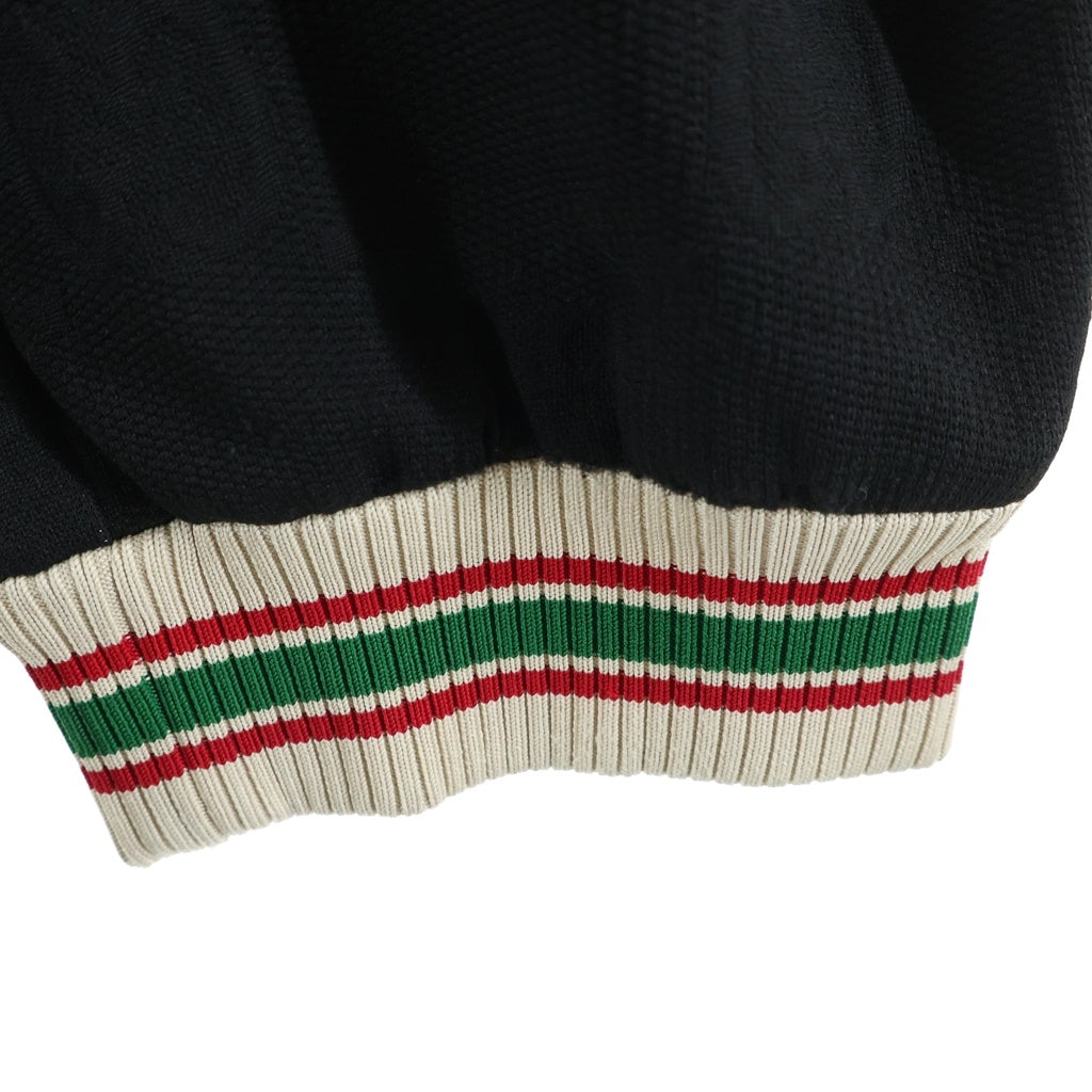 GUCCI(グッチ) 21AW GGジャガード ジョギングパンツ スウェットパンツ ブラック #L 663569