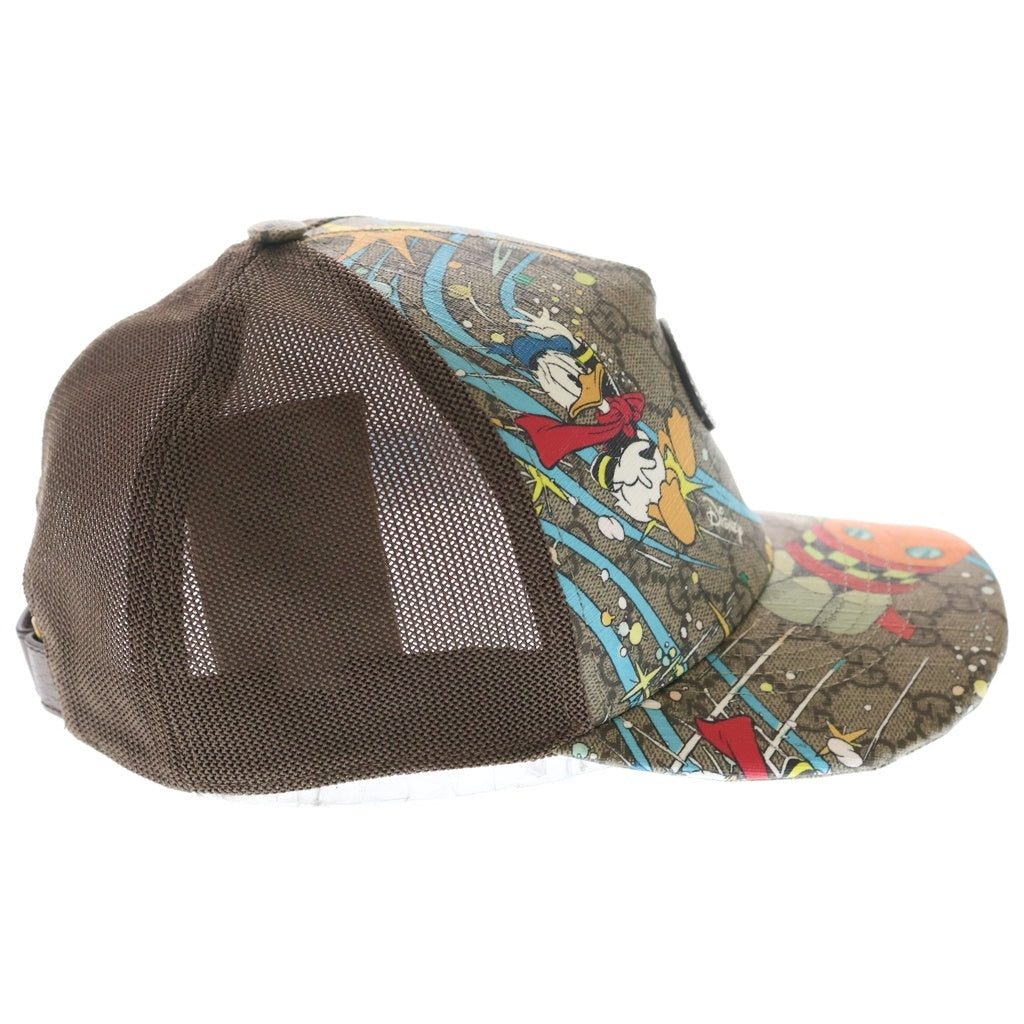 GUCCI(グッチ) グッチ×ディズニー GGスプリーム キャップ ベージュ #XL 648843