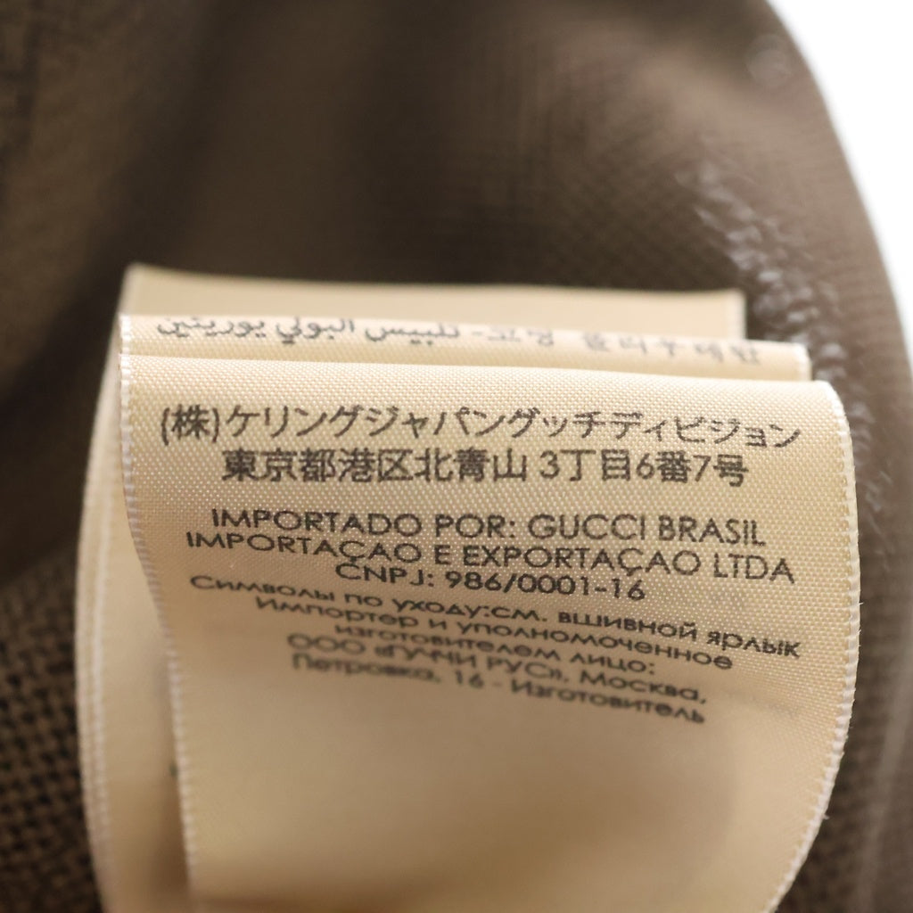 GUCCI(グッチ) グッチ×ディズニー GGスプリーム キャップ ベージュ #XL 648843