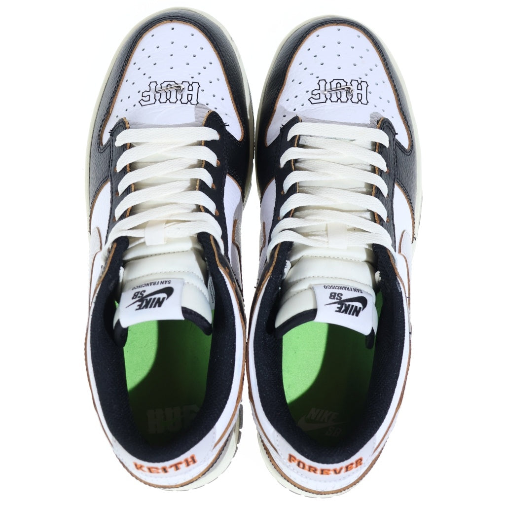 NIKE(ナイキ) ×HUF DUNK LOW OG QS SAN FRANCISCO ハフ クイックストライク サンフランシスコ ローカットスニーカー ブラック/ホワイト US8.5/26.5cm FD8775-001