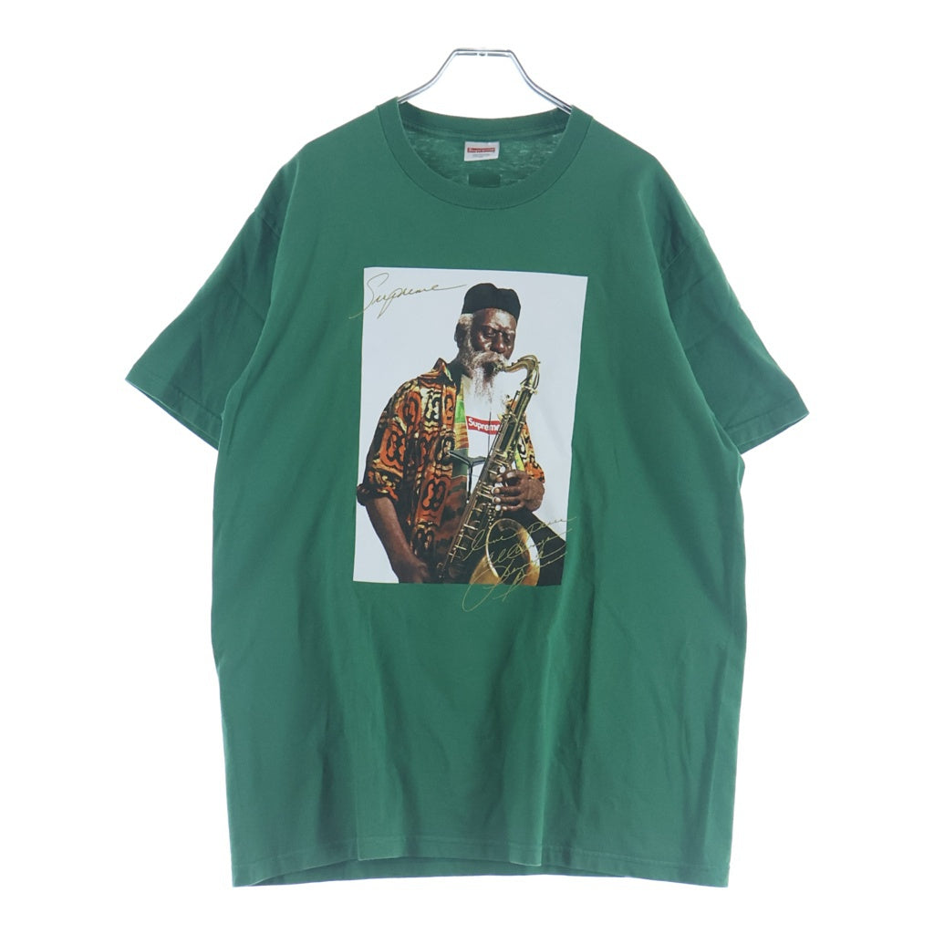 SUPREME(シュプリーム) Pharoah Sanders Tee ファラオ サンダース フォトプリント クルーネック 半袖Tシャツ カットソー グリーン