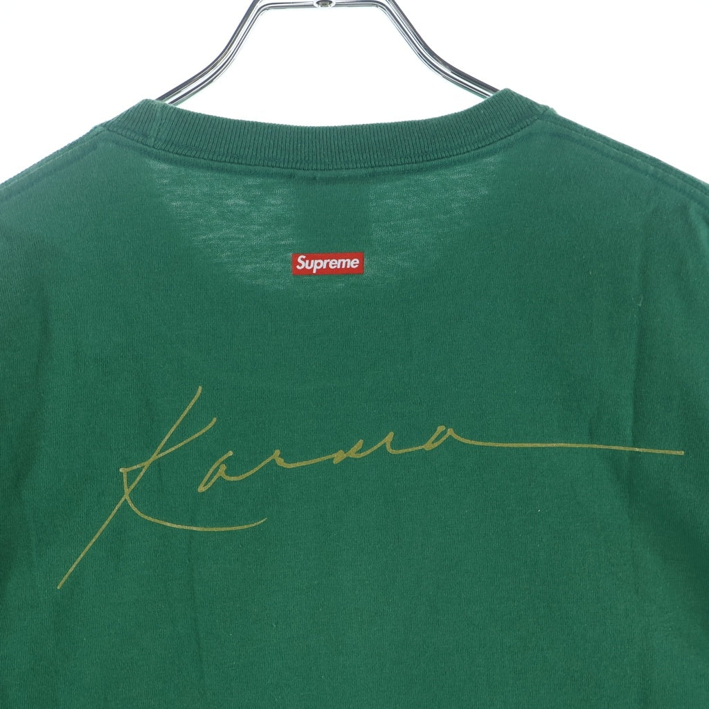SUPREME(シュプリーム) Pharoah Sanders Tee ファラオ サンダース フォトプリント クルーネック 半袖Tシャツ カットソー グリーン