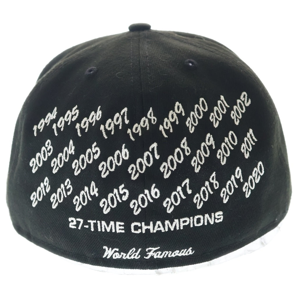 SUPREME(シュプリーム) ×New Era ニューエラ ボックスロゴ ベースボールキャップ 帽子 ブラック G2702012021