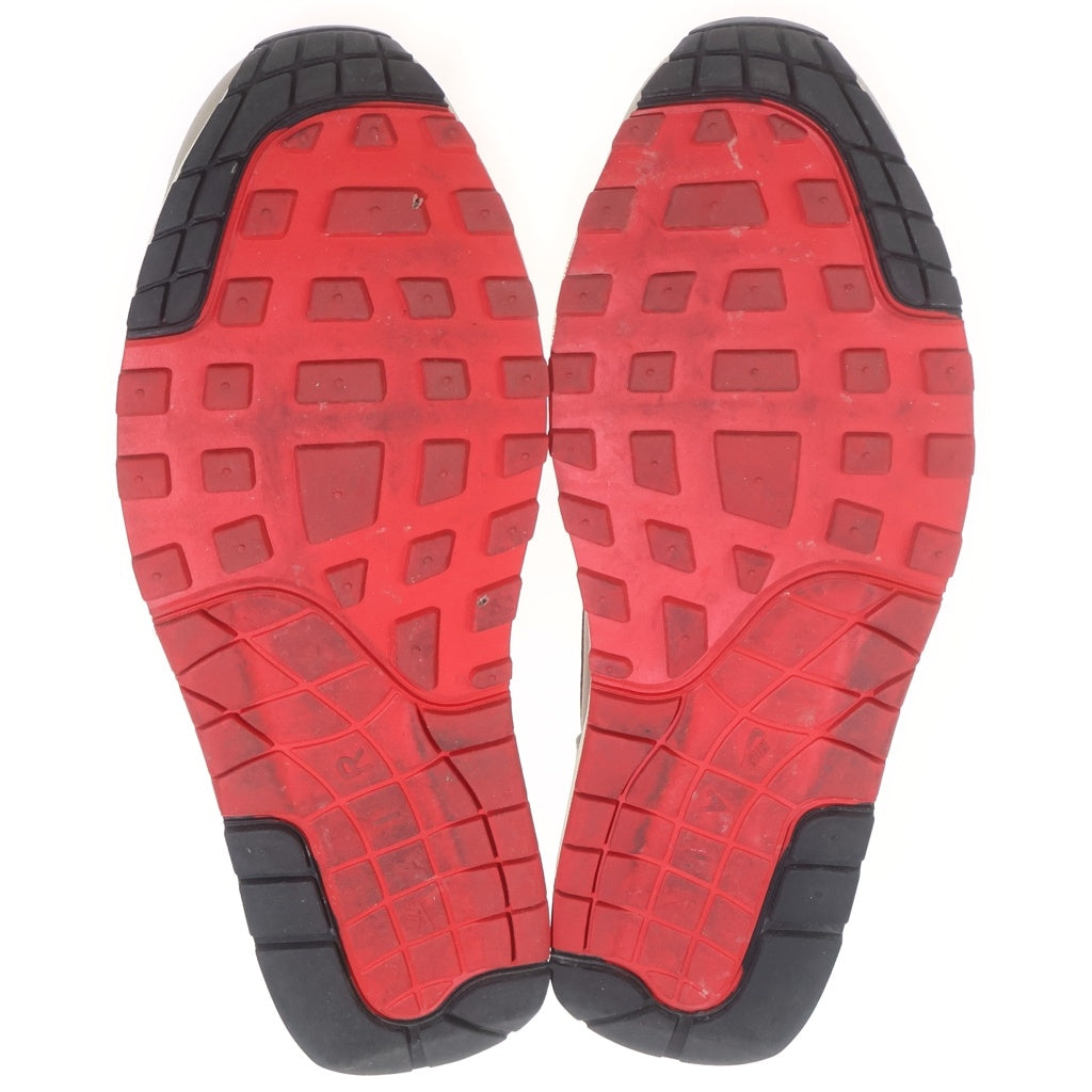 NIKE(ナイキ) エアマックス1 ローカットスニーカー ベージュ×レッド #29 HF4312-100