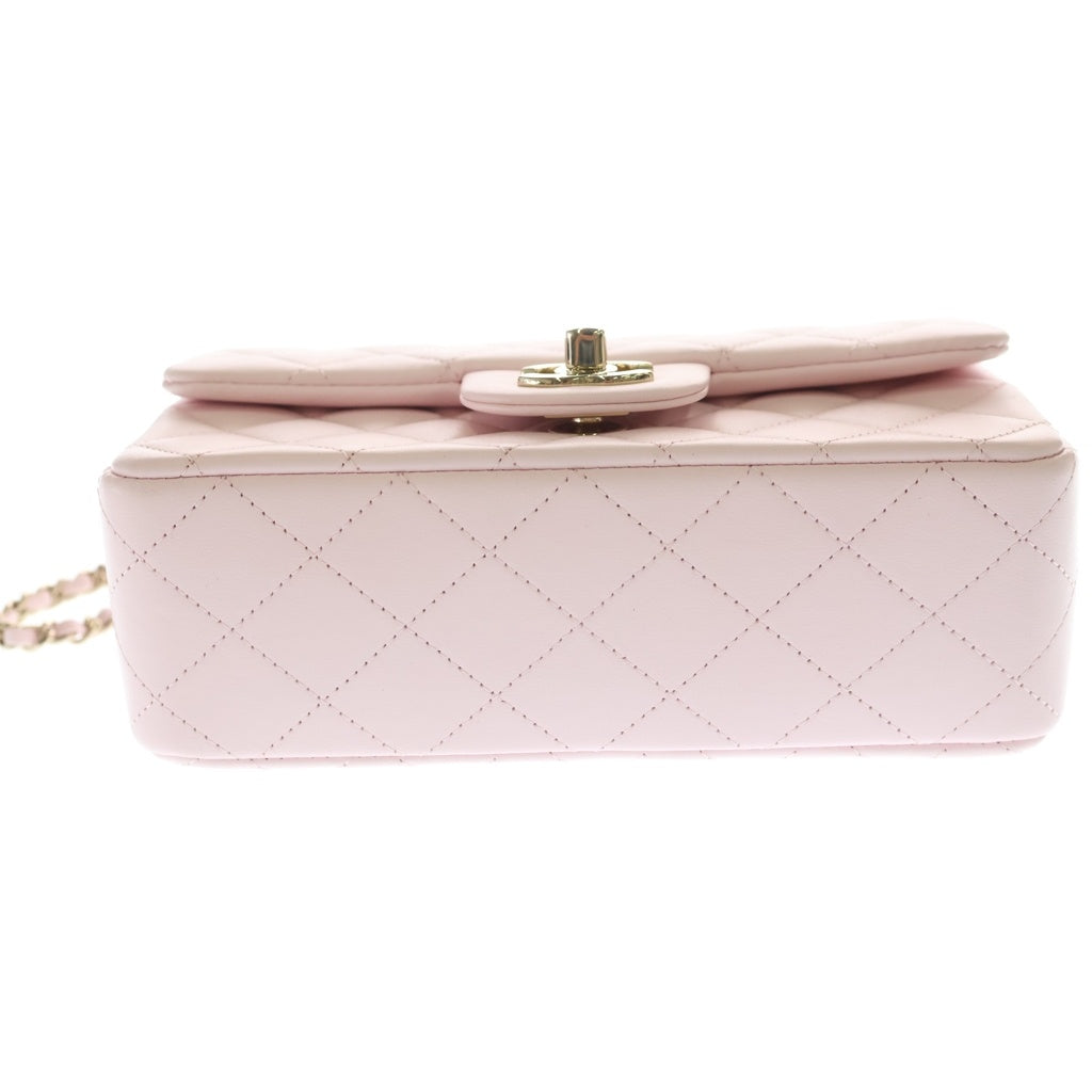 CHANEL(シャネル) トップハンドル 2WAYバッグ ハンドバッグ ショルダーバッグ ピンク ラムスキン AS2431 ゴールド金具 レディース