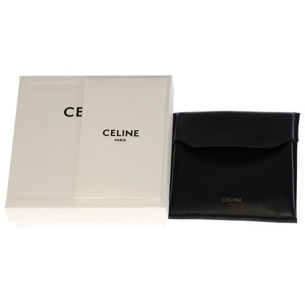 CELINE(セリーヌ) ノットスモールフープ ピアス イヤリング シルバー レディース