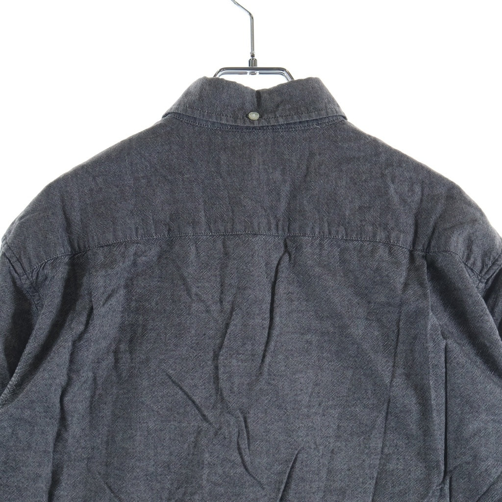SUPREME(シュプリーム) コットンオックスフォードシャツ グレー #M