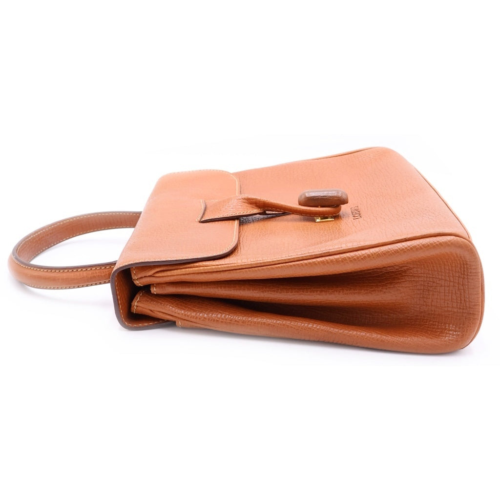 LOEWE(ロエベ) 2WAYハンドバッグ ショルダーバッグ ブラウン レザー レディース