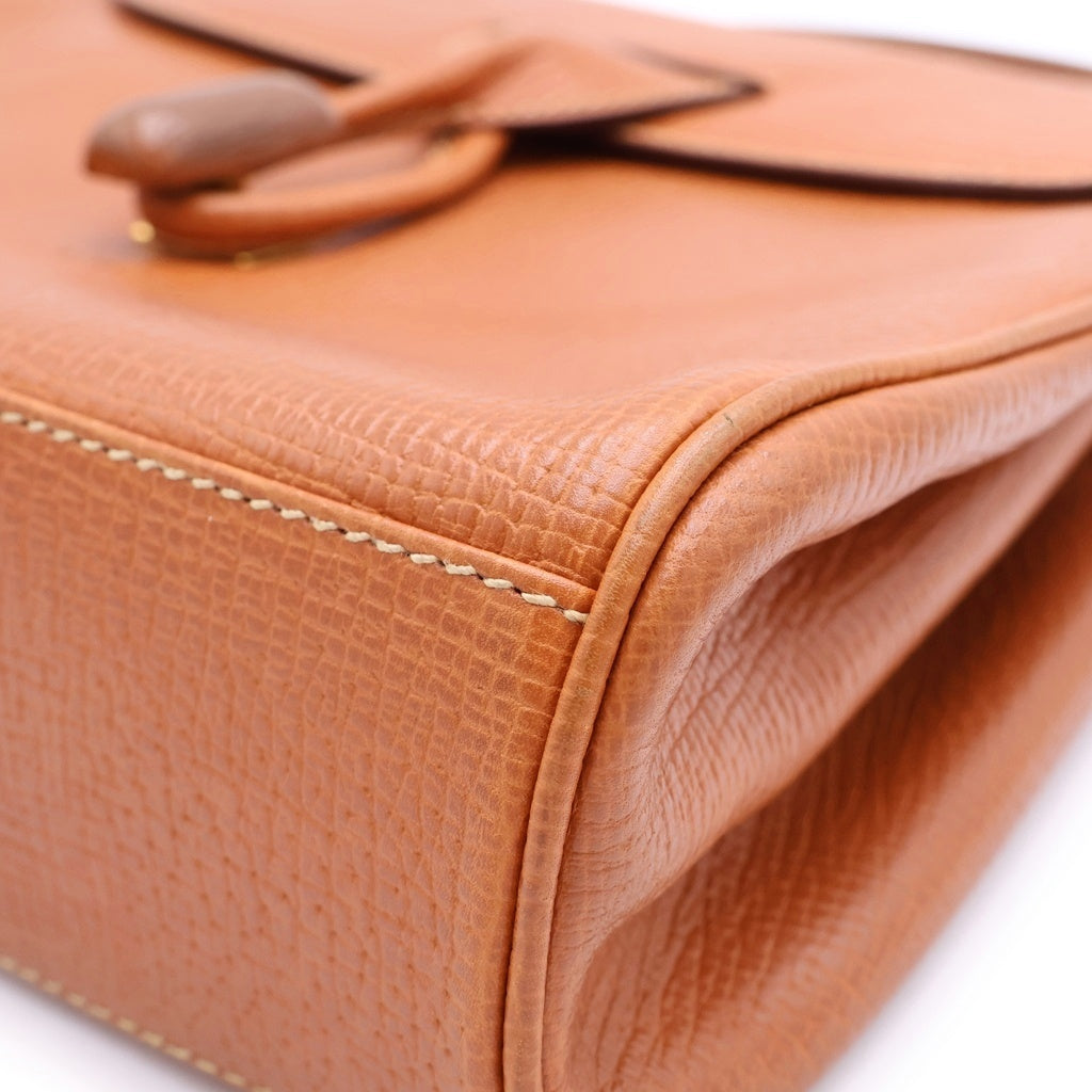 LOEWE(ロエベ) 2WAYハンドバッグ ショルダーバッグ ブラウン レザー レディース