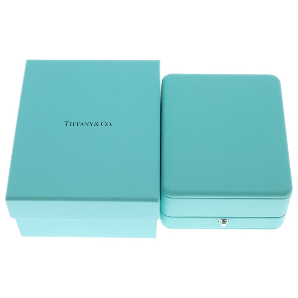 TIFFANY & Co.(ティファニー) Tスマイル ミニ ダイヤ ネックレス ペンダント チェーン シルバー Au750WG レディース