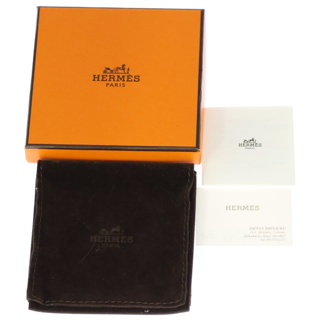 HERMES(エルメス) リヴァル ドゥブルトゥール ピンク レザー ゴールド金具 Z刻印 レディース
