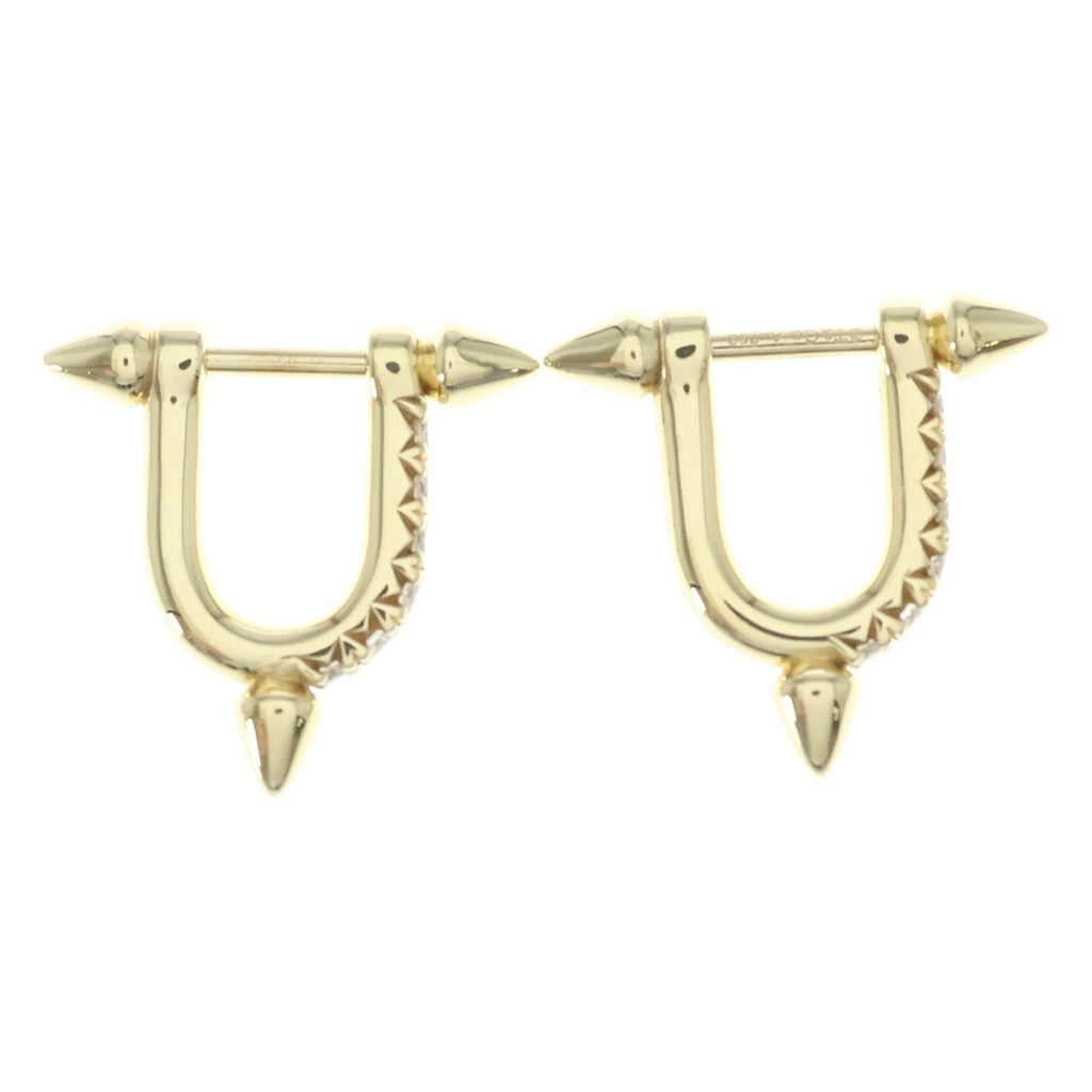 TIFFANY & Co.(ティファニー) タイタン メレダイヤ ファレルウィリアムスコラボ Au750 K18YG ピアス イエローゴールド レディース