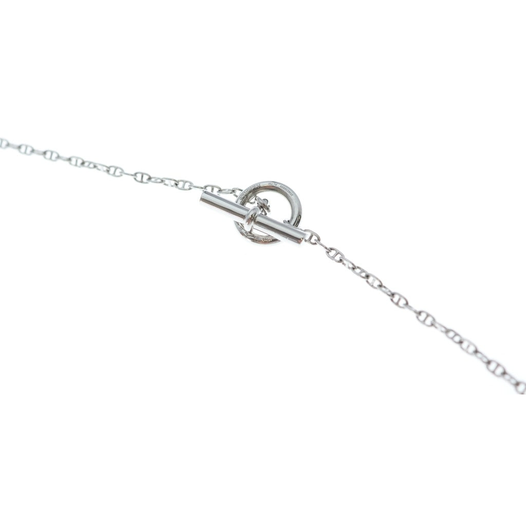 HERMES(エルメス) ファランドール ダイヤ 750 K18WG ネックレス ペンダント ホワイトゴールド レディース