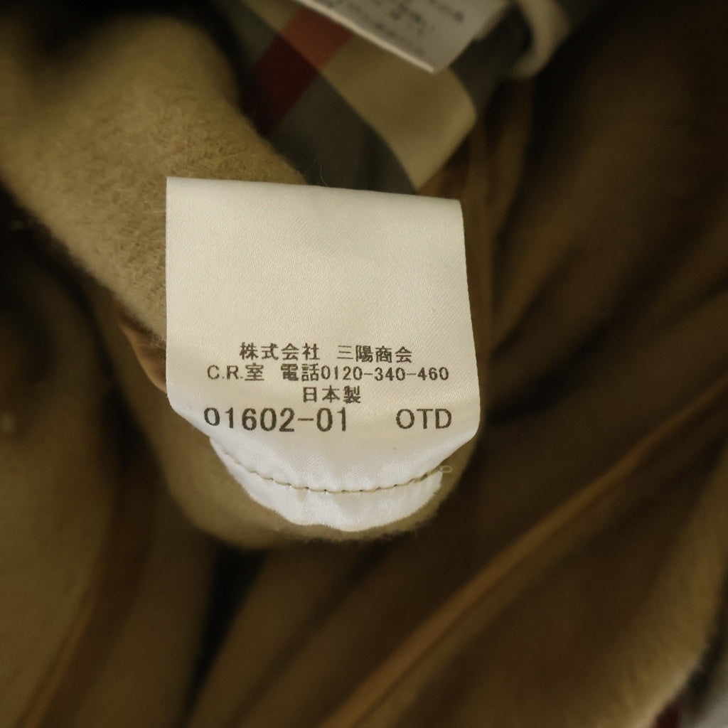 BURBERRY LONDON(バーバリーロンドン) シングル トレンチコート 裏地ノヴァチェック ライナー付き ベージュ レディース