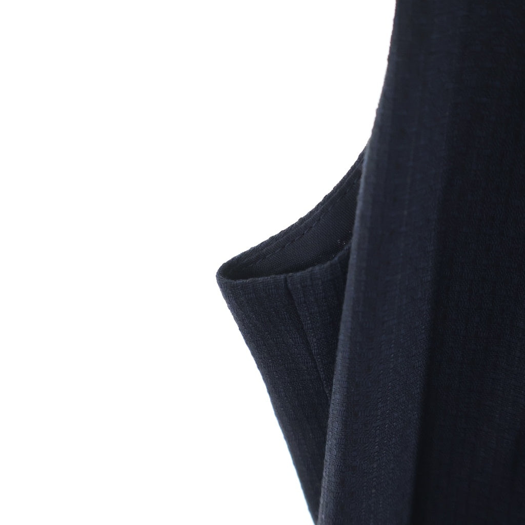 FOXEY(フォクシー) ノースリーブワンピース ドレス ウール レーヨン ネイビー 37626-S0FN406T レディース