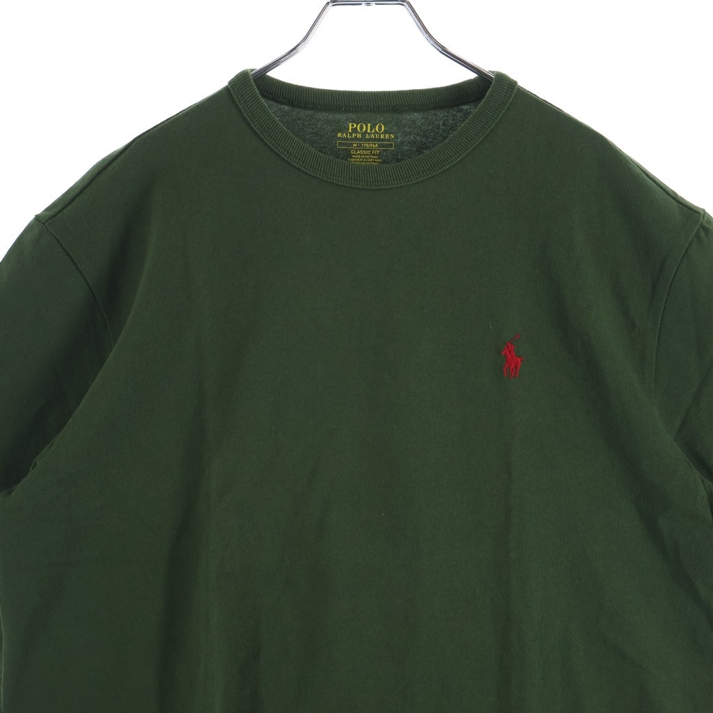 POLO RALPH LAUREN(ポロラルフローレン) クルーネック半袖Tシャツ グリーン #M