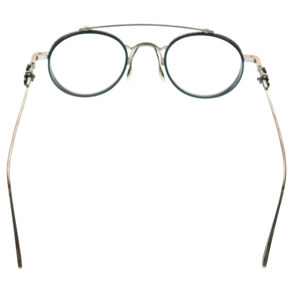CHROME HEARTS(クロムハーツ) SPANKY MBK-P/BS-TB メタルフレーム アイウェア メガネ 眼鏡 度入り シルバー/ブラック