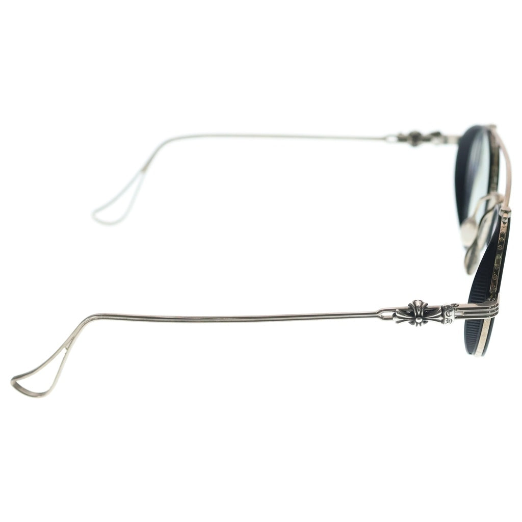 CHROME HEARTS(クロムハーツ) SPANKY MBK-P/BS-TB メタルフレーム アイウェア メガネ 眼鏡 度入り シルバー/ブラック