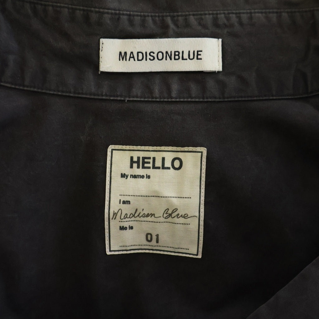 MADISONBLUE(マディソンブルー) コットン長袖シャツ ボタンダウン