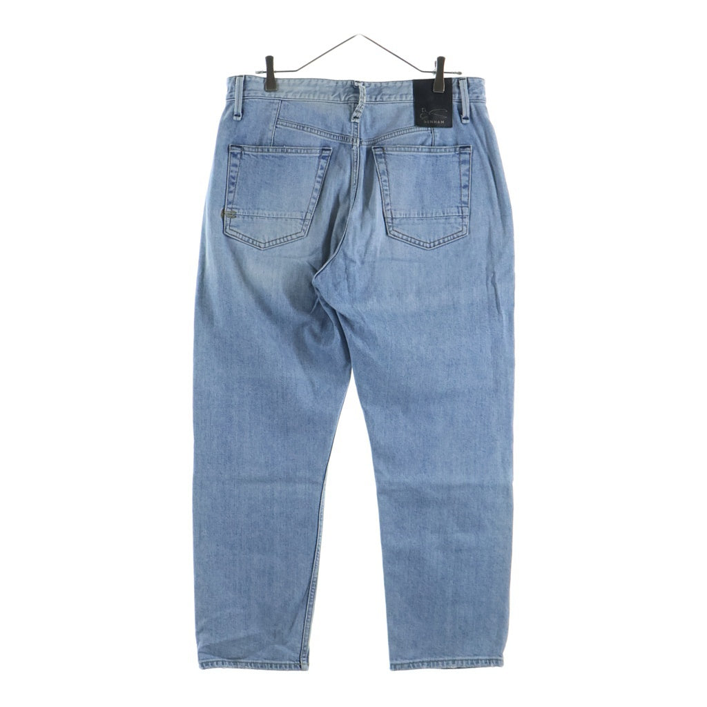 DENHAM(デンハム) パッチワークデニムパンツ ジーンズ バンダナ コーデュロイ ブルー 3114313