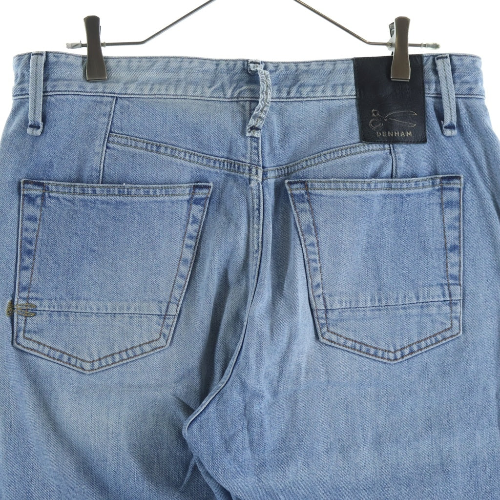 DENHAM(デンハム) パッチワークデニムパンツ ジーンズ バンダナ コーデュロイ ブルー 3114313