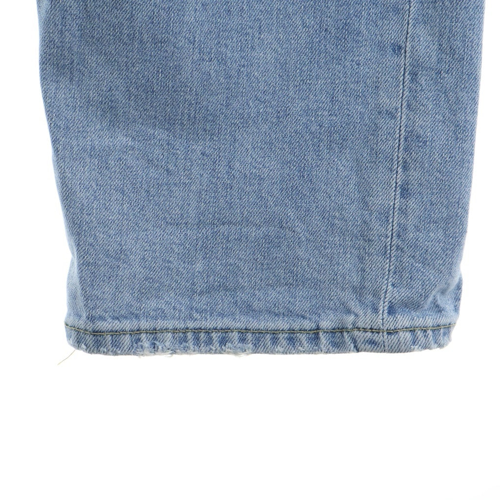 DENHAM(デンハム) パッチワークデニムパンツ ジーンズ バンダナ コーデュロイ ブルー 3114313