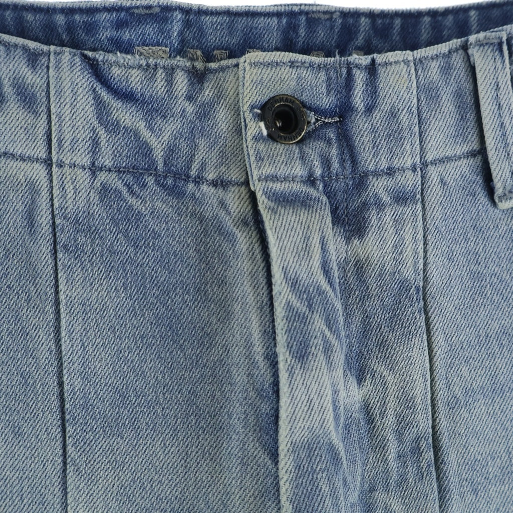 DENHAM(デンハム) 再構築デニムパンツ ジーンズ ジップフライ ブルー 3114413