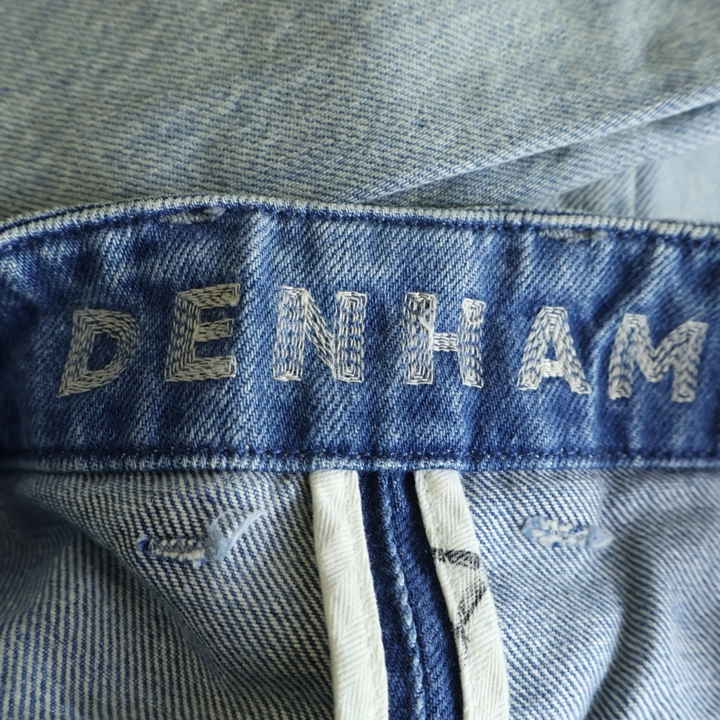 DENHAM(デンハム) 再構築デニムパンツ ジーンズ ジップフライ ブルー 3114413