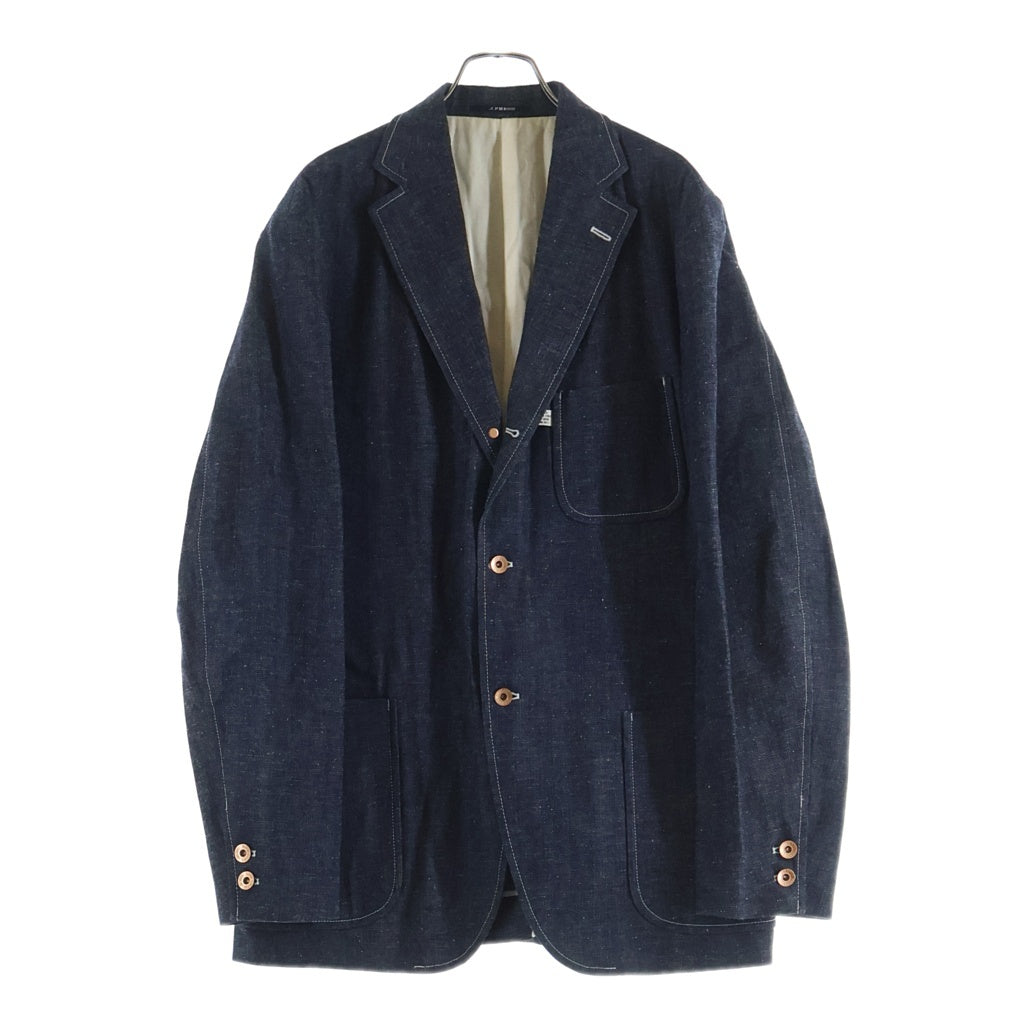 J.PRESS(ジェイプレス) ×KURO クロ デニム オーセンティック 3B テーラードジャケット インディゴ 464376