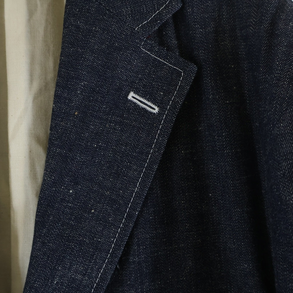 J.PRESS(ジェイプレス) ×KURO クロ デニム オーセンティック 3B テーラードジャケット インディゴ 464376