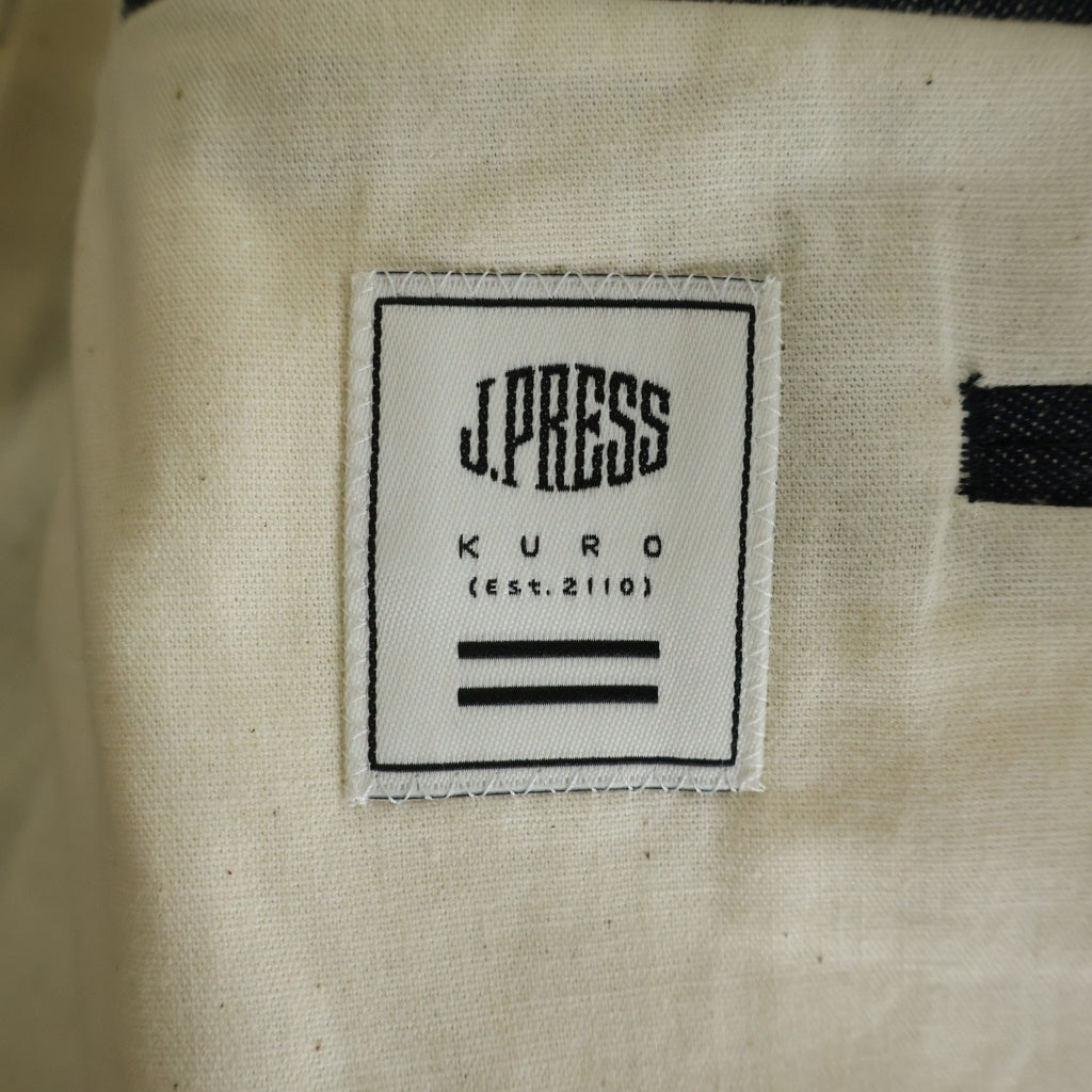 J.PRESS(ジェイプレス) ×KURO クロ デニム オーセンティック 3B テーラードジャケット インディゴ 464376