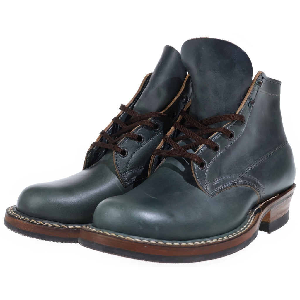 WHITE'S BOOTS(ホワイツブーツ) セミドレス レザー レースアップ ショートブーツ シューズ カーキ 2332W
