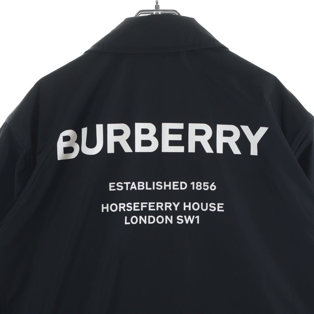 BURBERRY(バーバリー) ホースフェリーカーコート ブラック #48 8025643