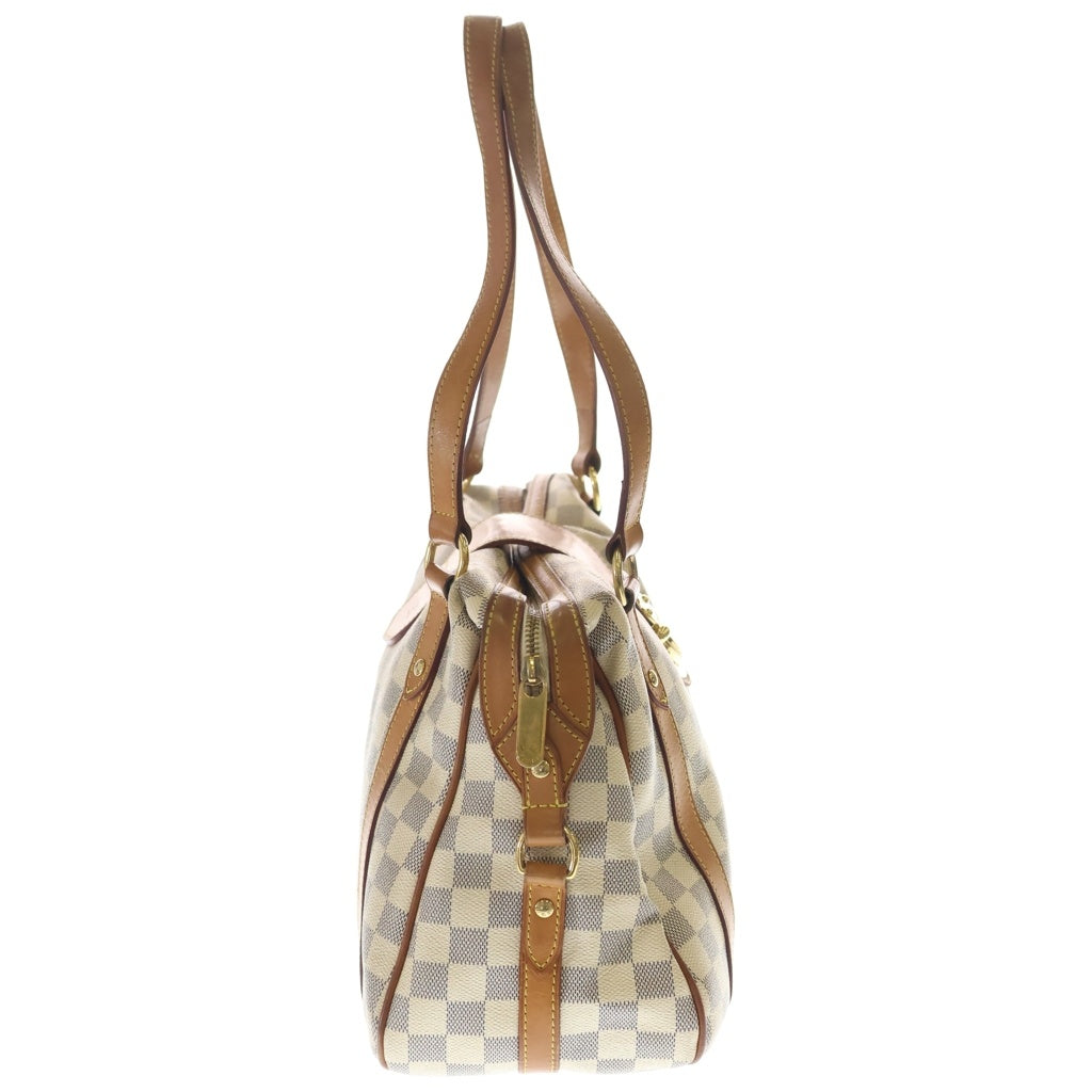 LOUIS VUITTON(ルイヴィトン) ダミエアズール ストレーザGM ショルダー トートバッグ PVC レザー アイボリー N42221 レディース
