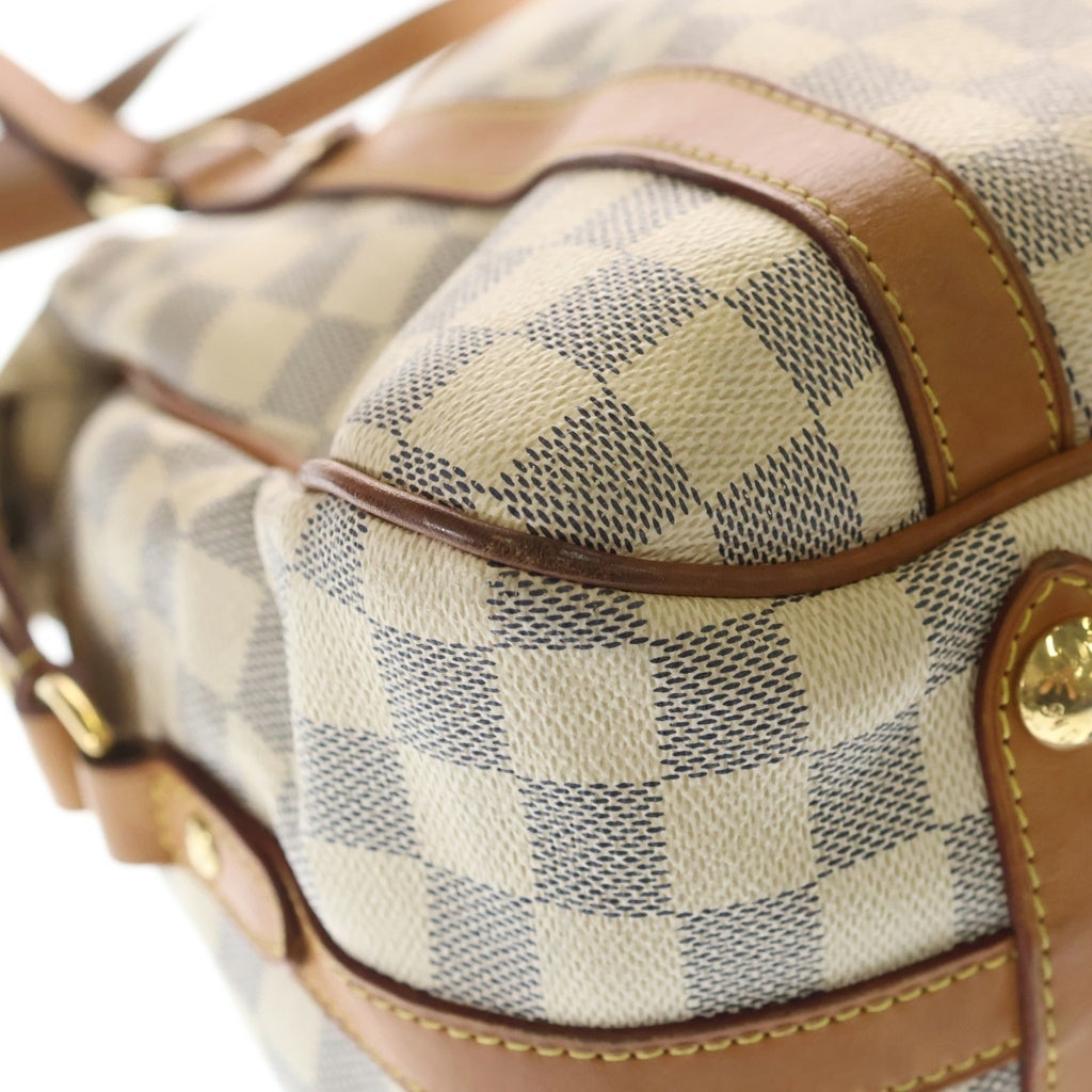 LOUIS VUITTON(ルイヴィトン) ダミエアズール ストレーザGM ショルダー トートバッグ PVC レザー アイボリー N42221 レディース