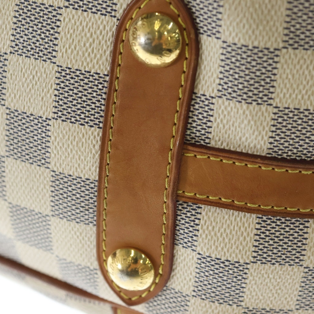 LOUIS VUITTON(ルイヴィトン) ダミエアズール ストレーザGM ショルダー トートバッグ PVC レザー アイボリー N42221 レディース