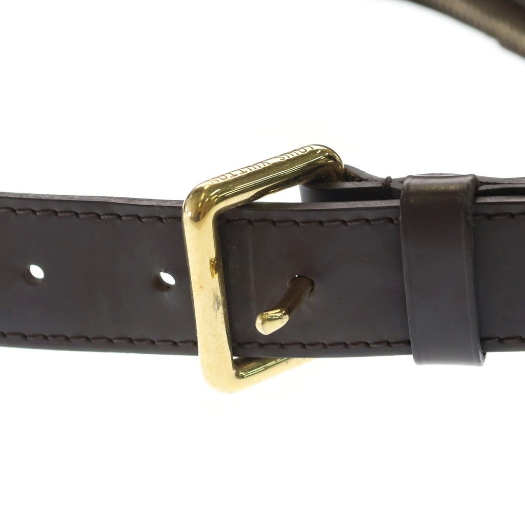 LOUIS VUITTON(ルイヴィトン) ダミエ テムズGM ショルダーバッグ PVC レザー ブラウン N48181 レディース