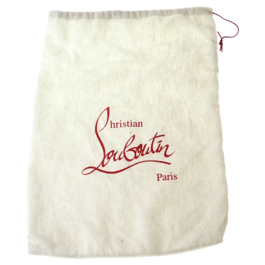 CHRISTIAN LOUBOUTIN(クリスチャンルブタン) スタッズスリッポン フラットシューズ マルチカラー #38.5 レディース